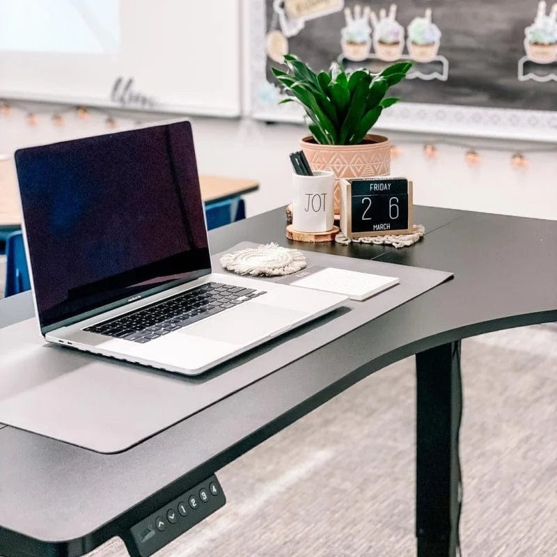 Flexispot Computer Desk Black Seiffen Seiffen Laminated Spliced L-shaped Standing Desk
