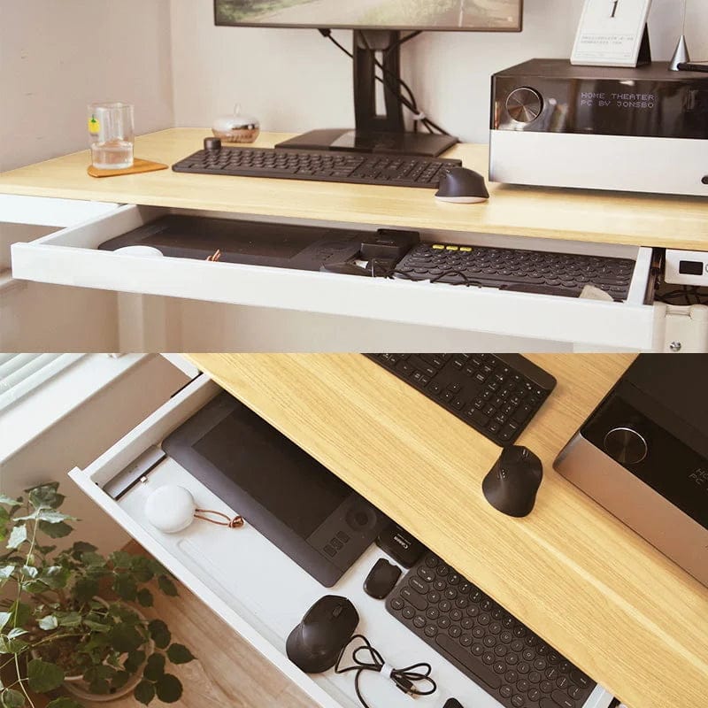 StandUp Desk Depot Comhar Standing Desk with Drawers