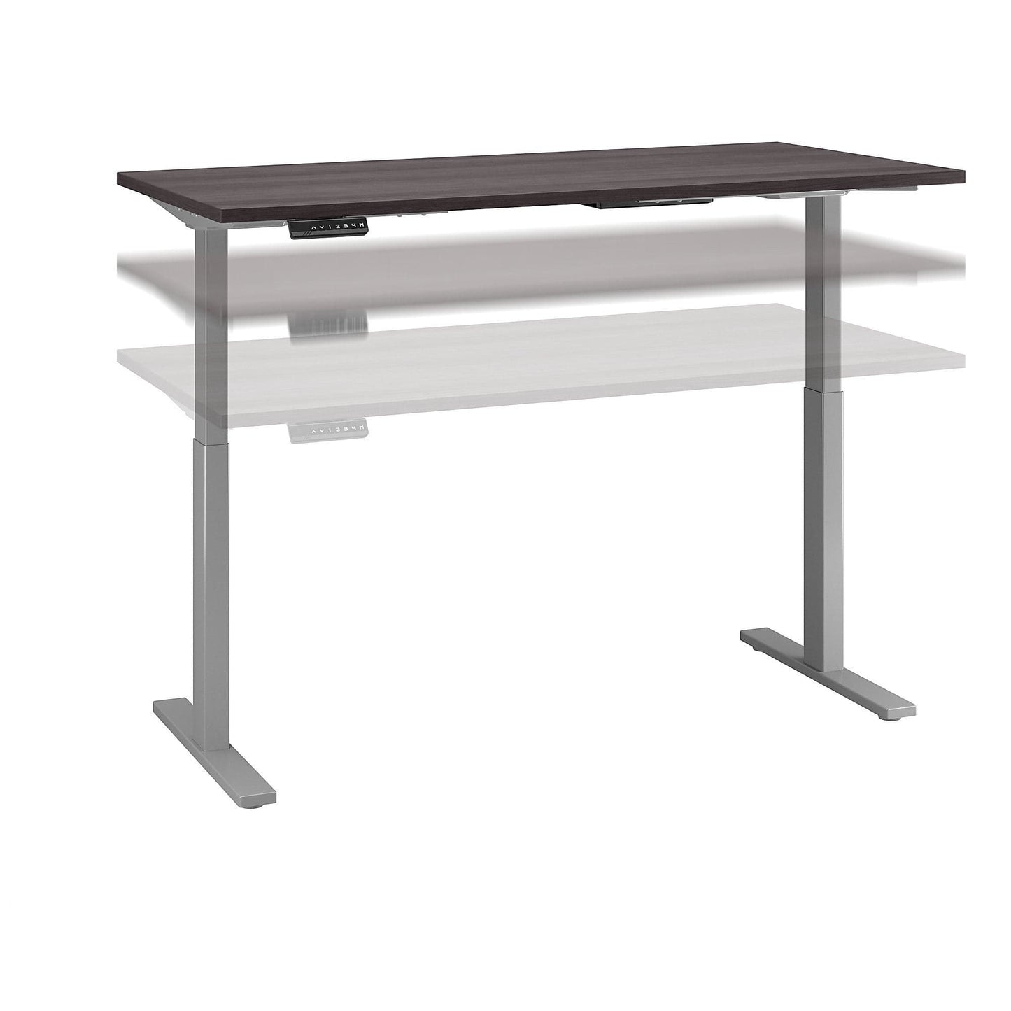 Bush Business Furniture Black Friday Sales Storm Gray 72W x 30D Height Adjustable Standing Desk