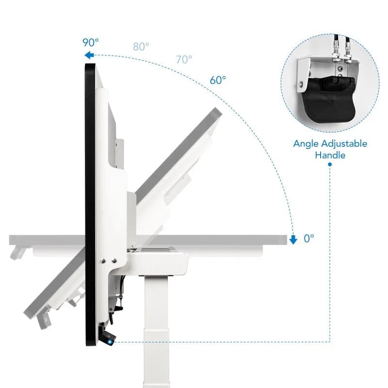 Flexispot Whiteboard TT2 Height Adjustable Whiteboard Standing Desk
