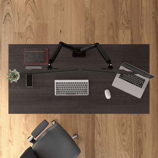 BFF Series C M4S4824SGSK. BFF Series 48W x 24D Height Adjustable Standing Desk, Move 40 Series: Storm Gray