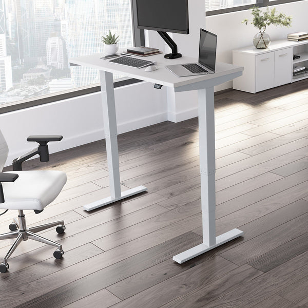 BFF Series C M4S4824WHSK, BFF Series 48W x 24D Height Adjustable Standing Desk, Move 40 Series: White