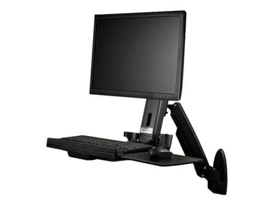 WM SIT STND HEIGHT ADJ SINGLE MONITOR UP 24 IN - standupdeskdepot.com